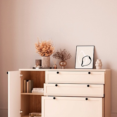 Комод комбинированный с эмалевой столешницей A709ES