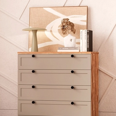 Комод с ящиками узкий A704.40