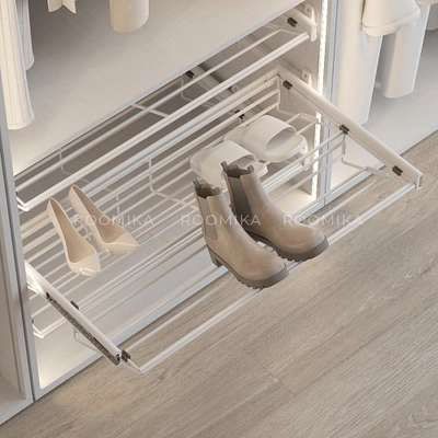 BELLE Корзина для обуви, 900 мм цвет белый, BE90SHWH