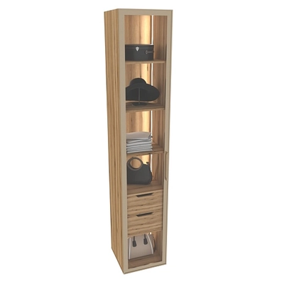 Шкаф со встроенными ящиками, с подсветкой R221.2