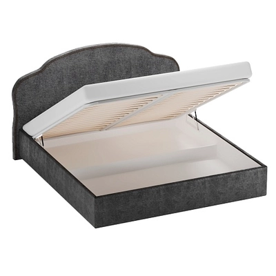 Кровать двуспальная мягкая ВЕРДИ с подъемным механизмом, 180x200