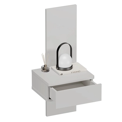 Тумба прикроватная с панелью 1 ящик C-702