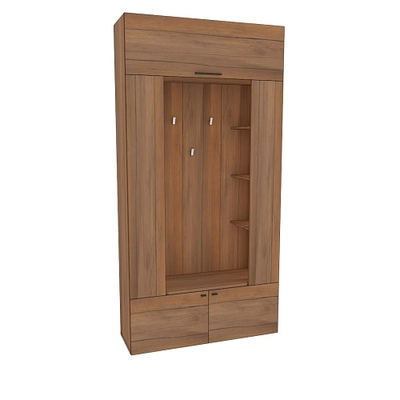 Секция под крючки с полками с подсветкой L418 L/R