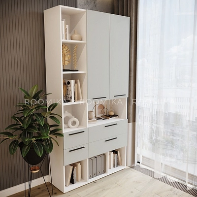 Шкаф напольный книжный L-201 L/R
