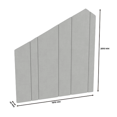 Мягкая стеновая панель в виде домика L153 L/R