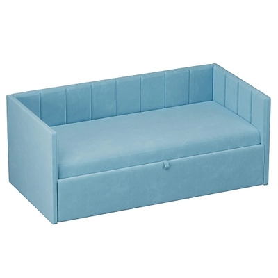 Кровать с подъемным механизмом и ящиком для белья ЛАЙН 1