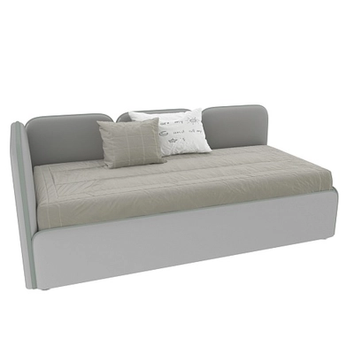 Мягкая кровать-диван ЗУМА L/R с подъемным механизмом, 90x190