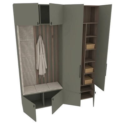 Шкафы для прихожей Лацио 28