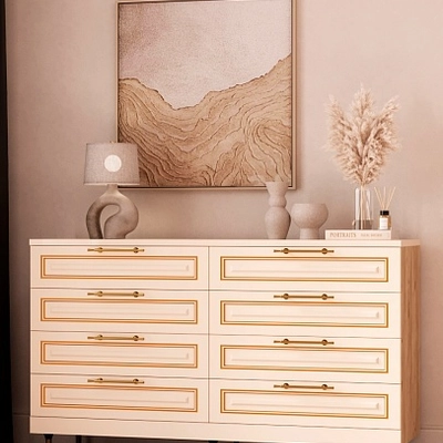 Комод с ящиками узкий A708.40ES