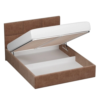 Кровать двуспальная мягкая ВЕРСАЛ с подъемным механизмом, 160x200