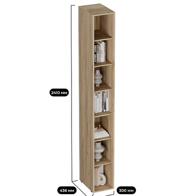 Cтеллаж открытый глубокий L233.44
