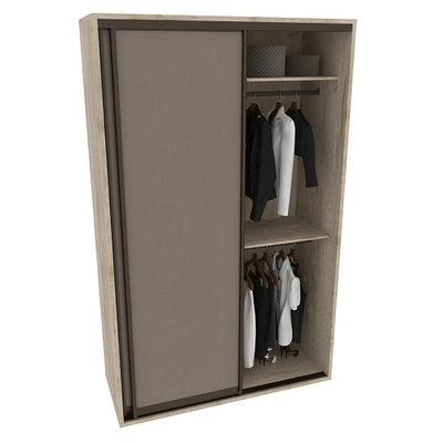 Шкаф-купе ХG150.60-3, профиль INTEGRO, фасад МДФ