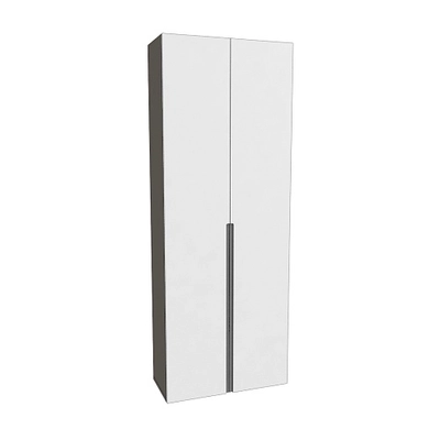 Шкаф двустворчатый, фасады в эмали LE-210.40-4