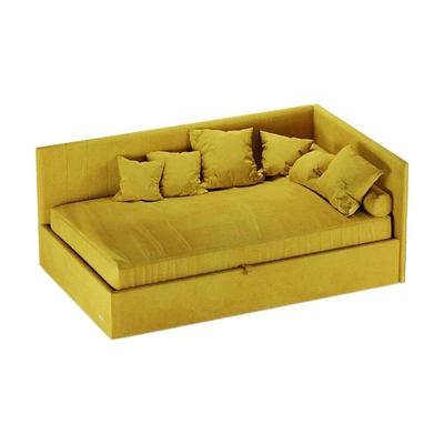 Мягкая кровать-диван КАРАТ-1200  с подъемным механизмом, 120х200