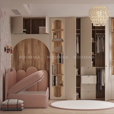 Шкафная группа для детской комнаты Лацио 203