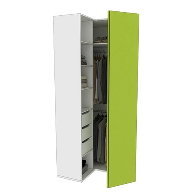 Шкаф угловой L208 L/R