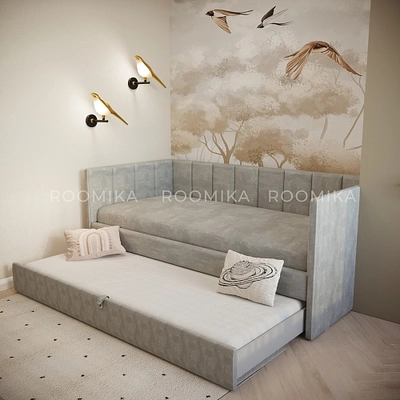 Кровать со вторым выдвижным спальным местом ЛАЙН 2