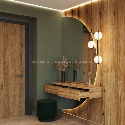 Зеркало с подвесным столиком Лацио 18