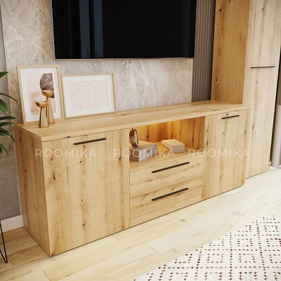 Тумба напольная с подсветкой L504