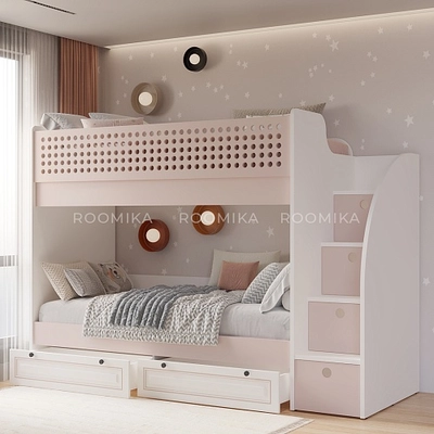 Кровать двухъярусная A917, 90x200  L/R