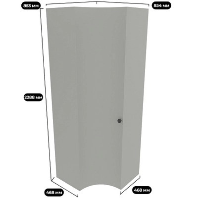 Шкаф угловой P218.1