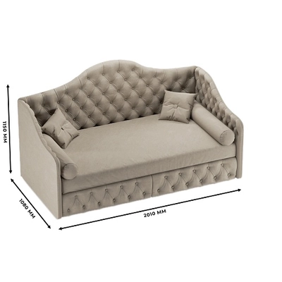 Кровать односпальная мягкая МОНИКА 3