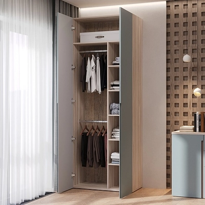 Шкаф 2 дверный, фасады в эмали LE210.44-4