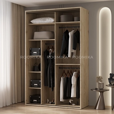 Шкаф-купе ХG150.60-3, профиль INTEGRO, фасад МДФ