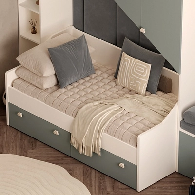 Кровать односпальная L902.160, 80x160