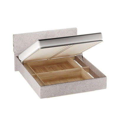 Кровать двуспальная мягкая КОЛИБРИ с подъемным механизмом, 140x200