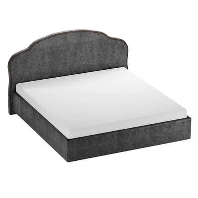 Кровать двуспальная мягкая ВЕРДИ с подъемным механизмом, 180x200