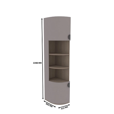 Шкаф завершающий с нишей P232.4 L/R