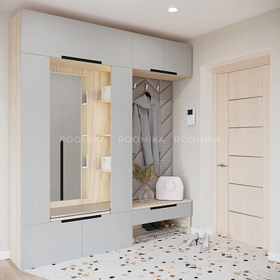 Лацио прихожая фасады в эмали 14