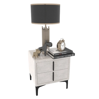 Тумба прикроватная мягкая, стекло прозрачное, ножки черные ГРЕЙС752