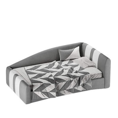 Кровать мягкая с ящиком для белья ТОКИО, 120x200