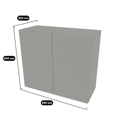 Антресоль двудверная L329.300