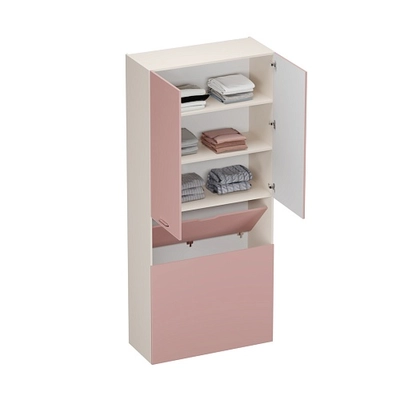 Шкаф двухдверный с фальш стенкой LG212.1