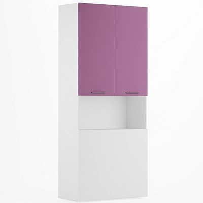 Шкаф двухдверный с фальш стенкой L212.1