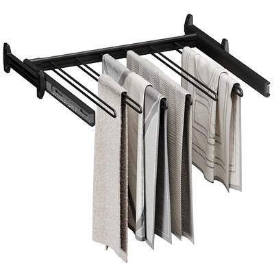 BELLE  Вешалка для брюк, 600 мм, цвет графит, BE60TRGR