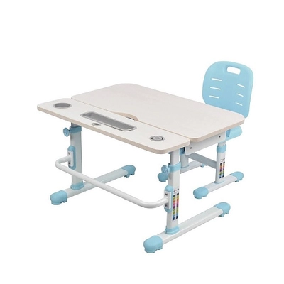 Комплект парта + стул Littonia Blue-w + лампа