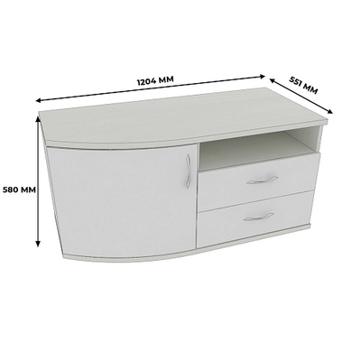 Тумба ТВ  радиусная P503 L/R