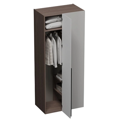 Шкаф с распашным фасадом и фальш-панелью LG245.60 L/R