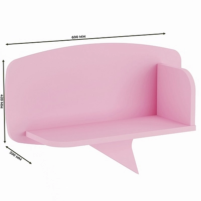 Полка навесная декоративная L319