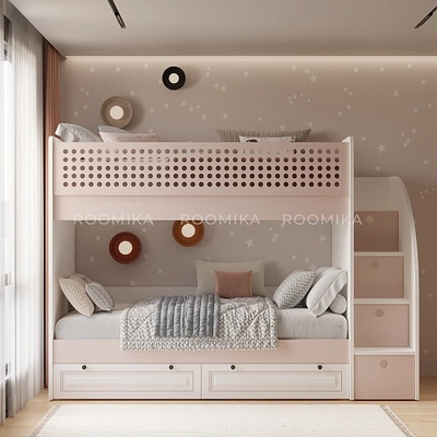 Кровать двухъярусная A917, 90x200  L/R