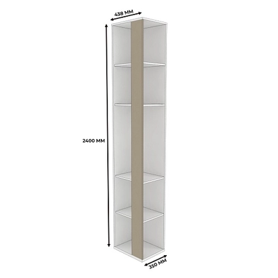 Стеллаж книжный L236