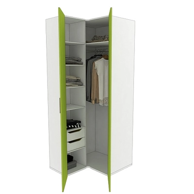 Шкаф угловой L207 L/R