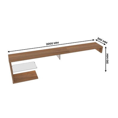 Приставка L113 к тумбе L505 с подсветкой L/R