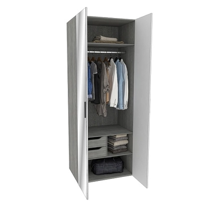 Шкаф двустворчатый с зеркалом LG-210.60-2Z