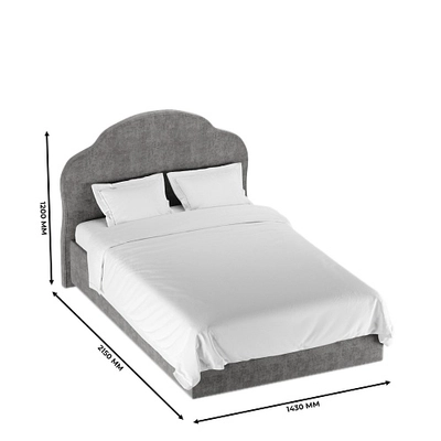 Кровать мягкая ВЕРДИ  VR120  с подъемным механизмом, 120x200