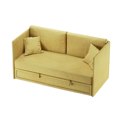 Раскладной диван с обивкой выкатной части БЕРГАМО BER-1900